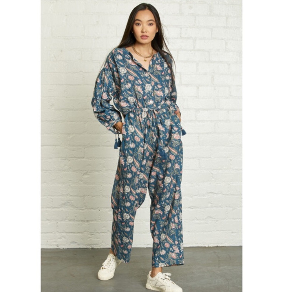 dRA Los Angeles x Anthropologie Jumpsuit Bohemian Floral Medium